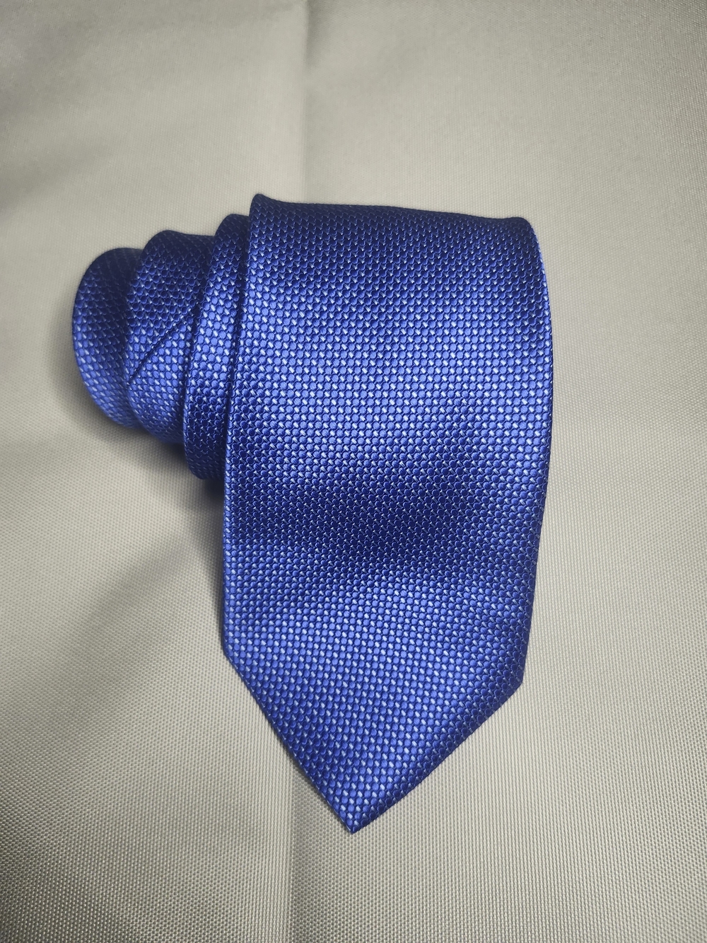 Stafford Royal Blue Textured Men's 100% Silk Tie